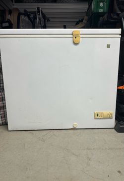 GE Large Family Size Chest Deep Freezer – Barely Used