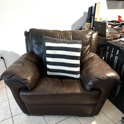 Original Natuzzi italian Leather Seat