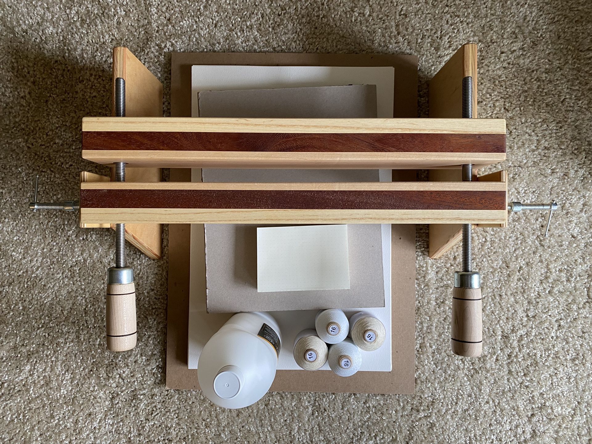 Book Binding Equipment and Materials - $65