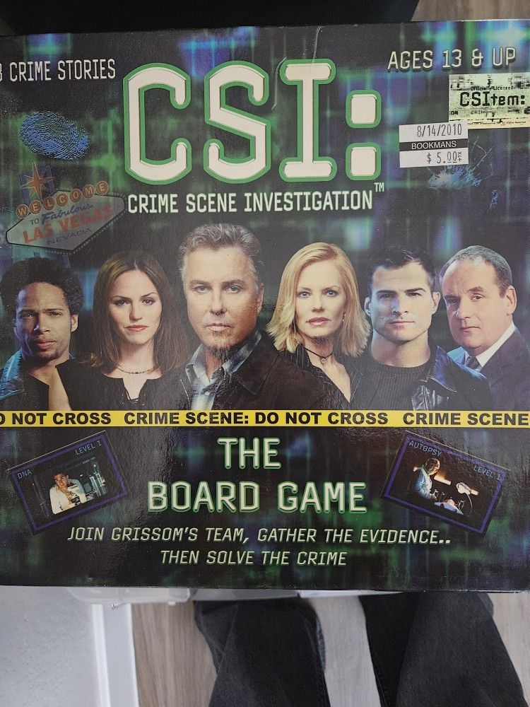 CSI Board Game 