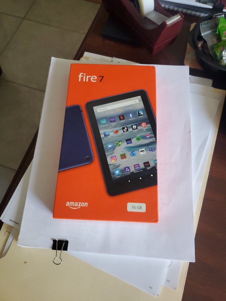 Amazon Fire 7 Tablet New In Box Unopened