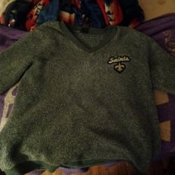 Saints Sweater Size Large