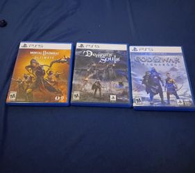 PS5 games (Prices In Description)
