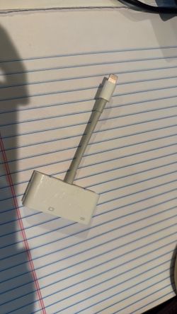 VGA to lightening adapter