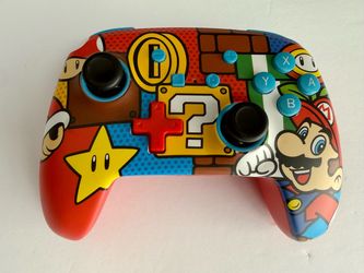 PowerA Enhanced Wireless Controller for Nintendo Switch - Mario Pop Art