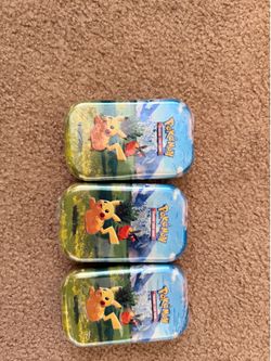 Pokémon Trading Card Game Mini Tin – Pikachu & Tepig – Sealed