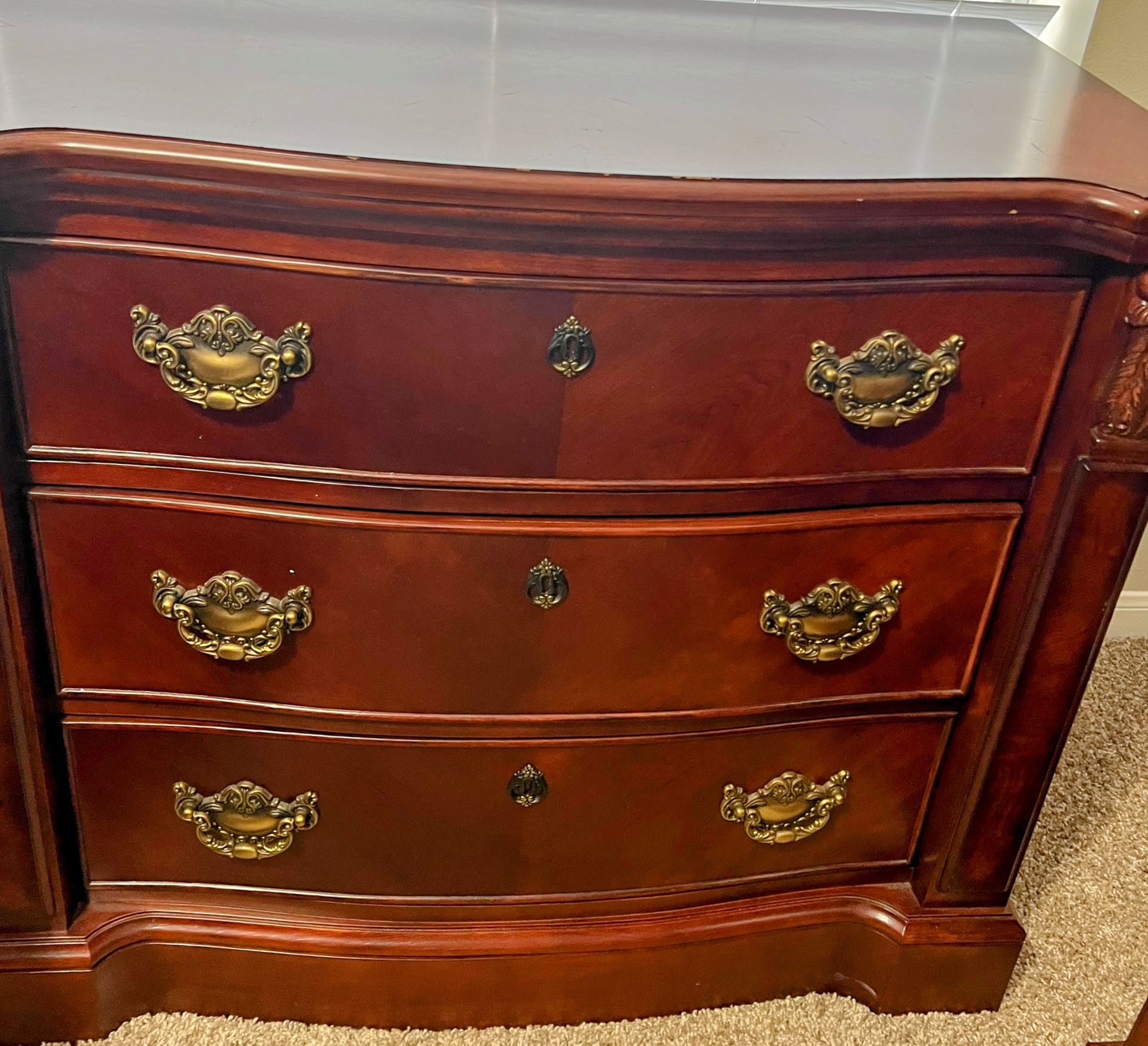 Elegant Chest - 3 Drawers - Solid Wood - DELIVERY AVAILABLE - Nash2024