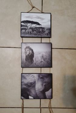 Wildlife Wall Hanging Canvas