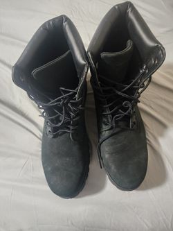Timberland 6" Premium Black Boots