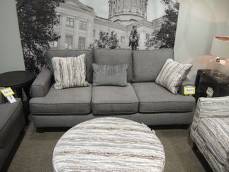 Fusion High Point Showroom Track Arm Sofa