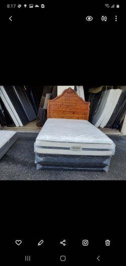 Queen bed can deliver new headboard and frame