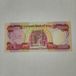 250,000 Iraqi Dinar