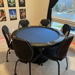 Poker Table & Chairs