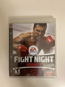 PlayStation PS3 fight night round 3 game