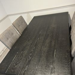 Dining Room Table With 4 Chairs