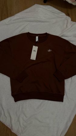 Alo brown crewneck