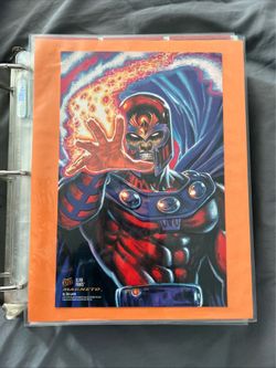 Vintage Marvel Trading Cards - Foils + tons of pages