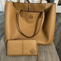 Tory Burch Handbag And Wallet 