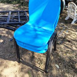 3 Lifetime Kids Stacking Chairs