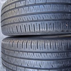 2 used Tires 225/55r19 pirelli 🤑free Installation and balance ‼️ 👌 
