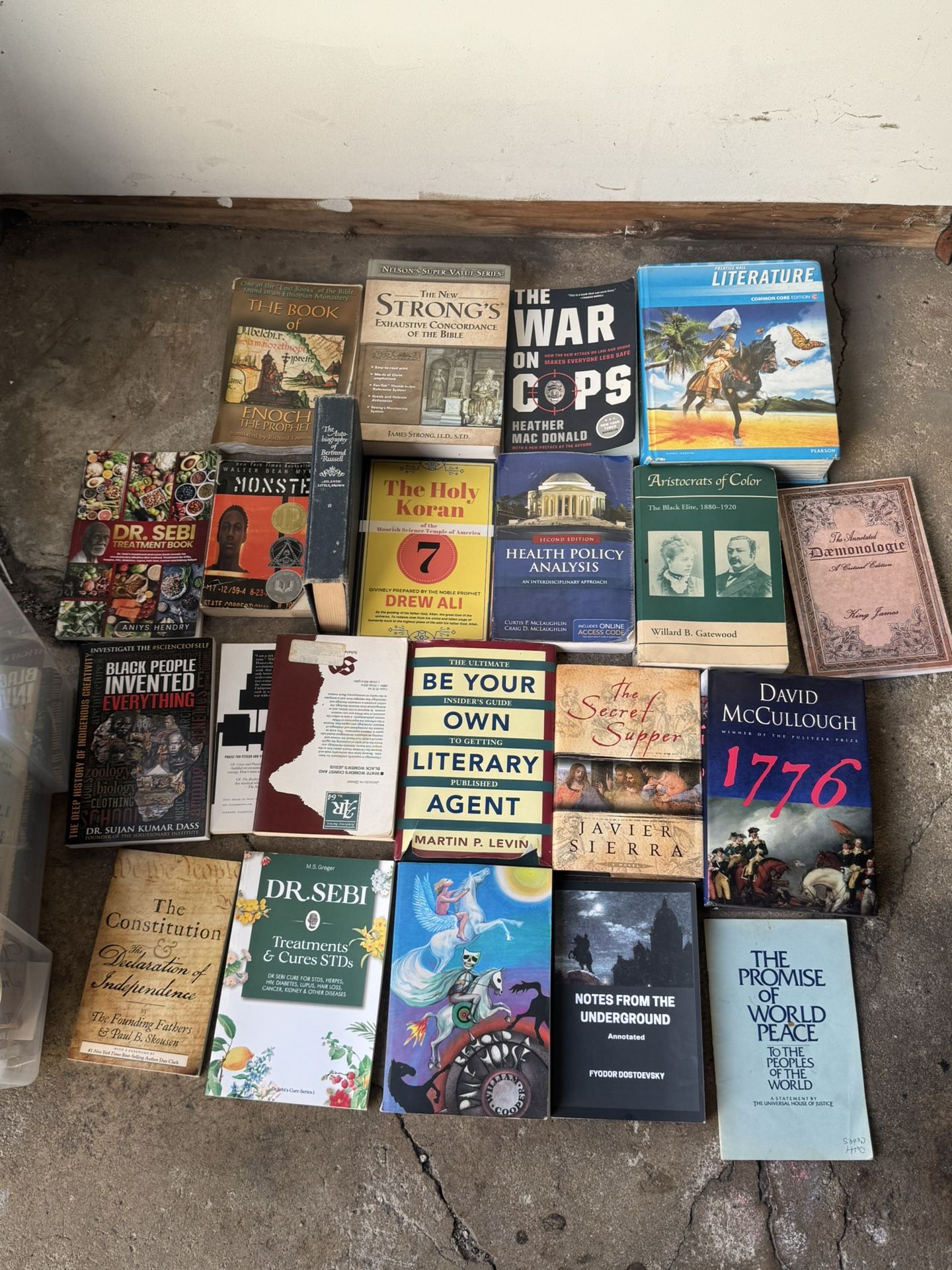 📚🔥 MASSIVE BOOK LOT – 70+ Rare, Spiritual, Health, History & More! 🔥📚