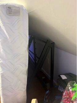 Full size bed and frame