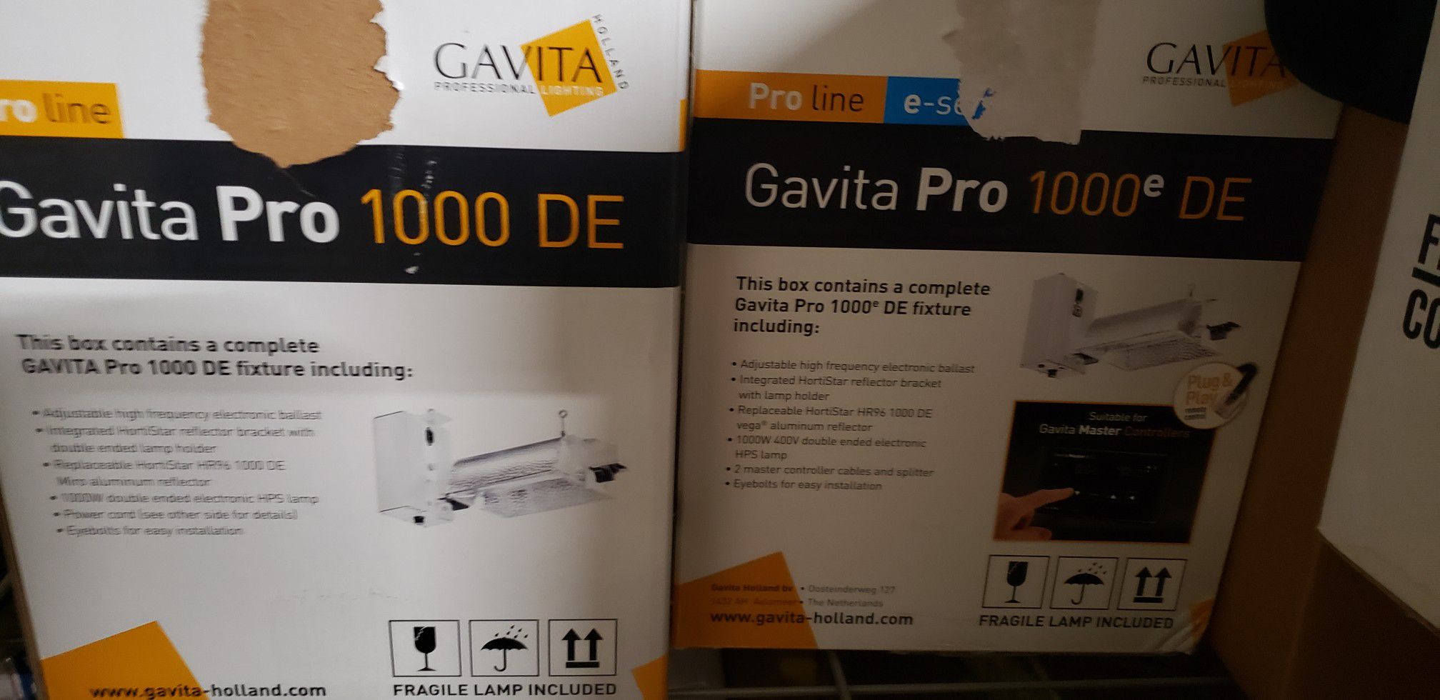 1000 watt DE gavita pro grow lights