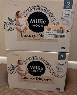 Millie Moon Size 2 Luxury Diapers Bundle