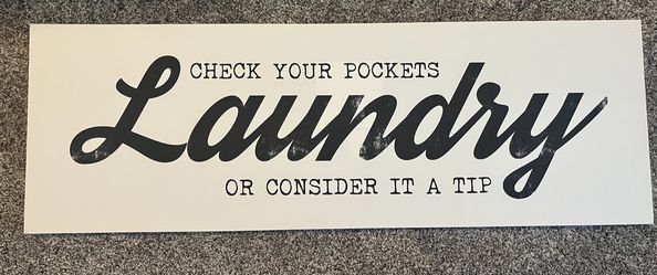 Laundry Canvas Wall Art