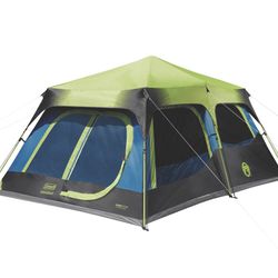 Coleman 10-Person Dark Room Instant Cabin Tent with Rainfly (New)