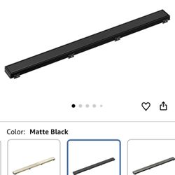 Delta Faucet 36" Reversible Linear Shower Drain Trim in Matte Black