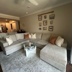Living Spaces Sectional Couch