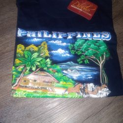 Hand painted TAAL Volcano T-shirt 
