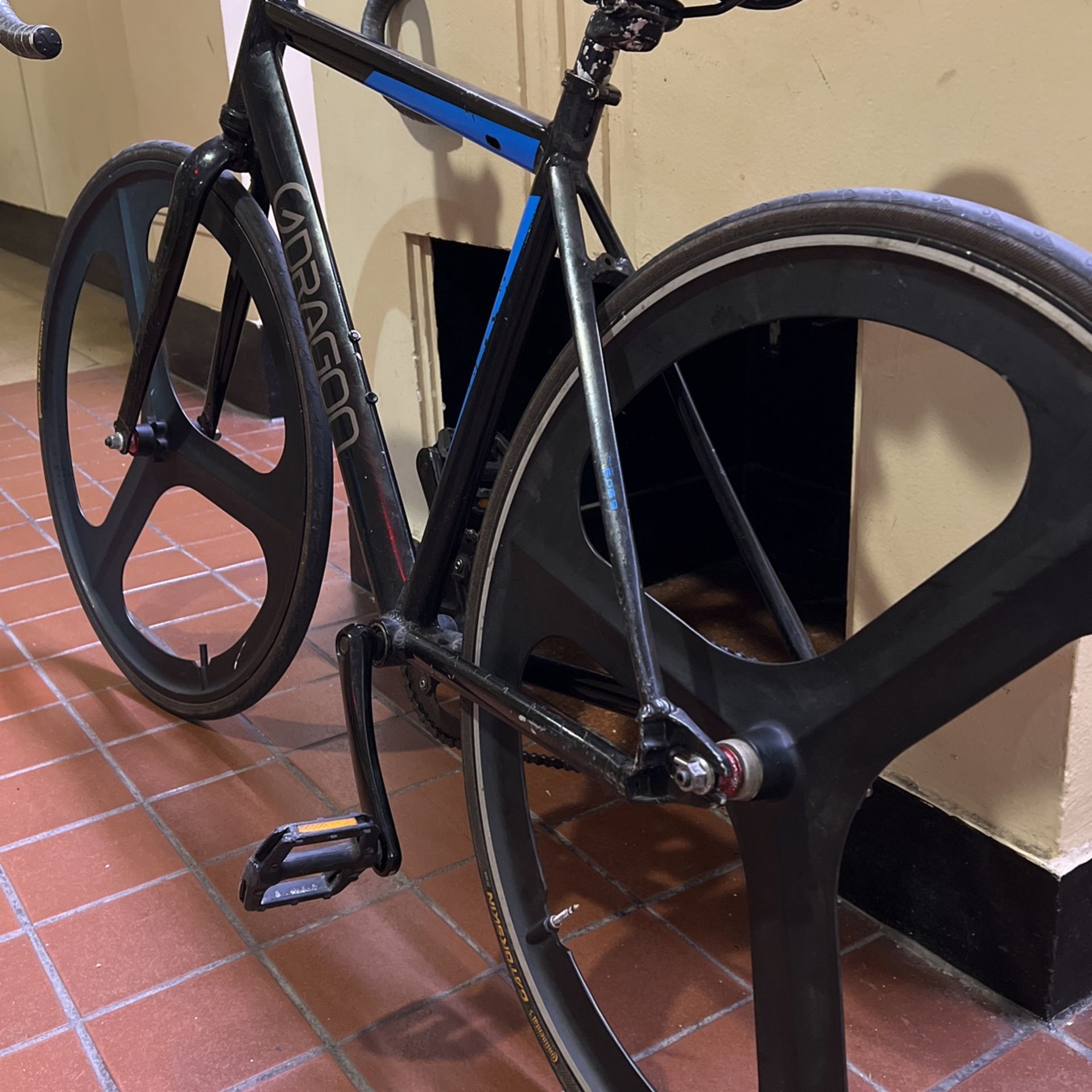 nightwing G-dragon custom fixie Road bike
