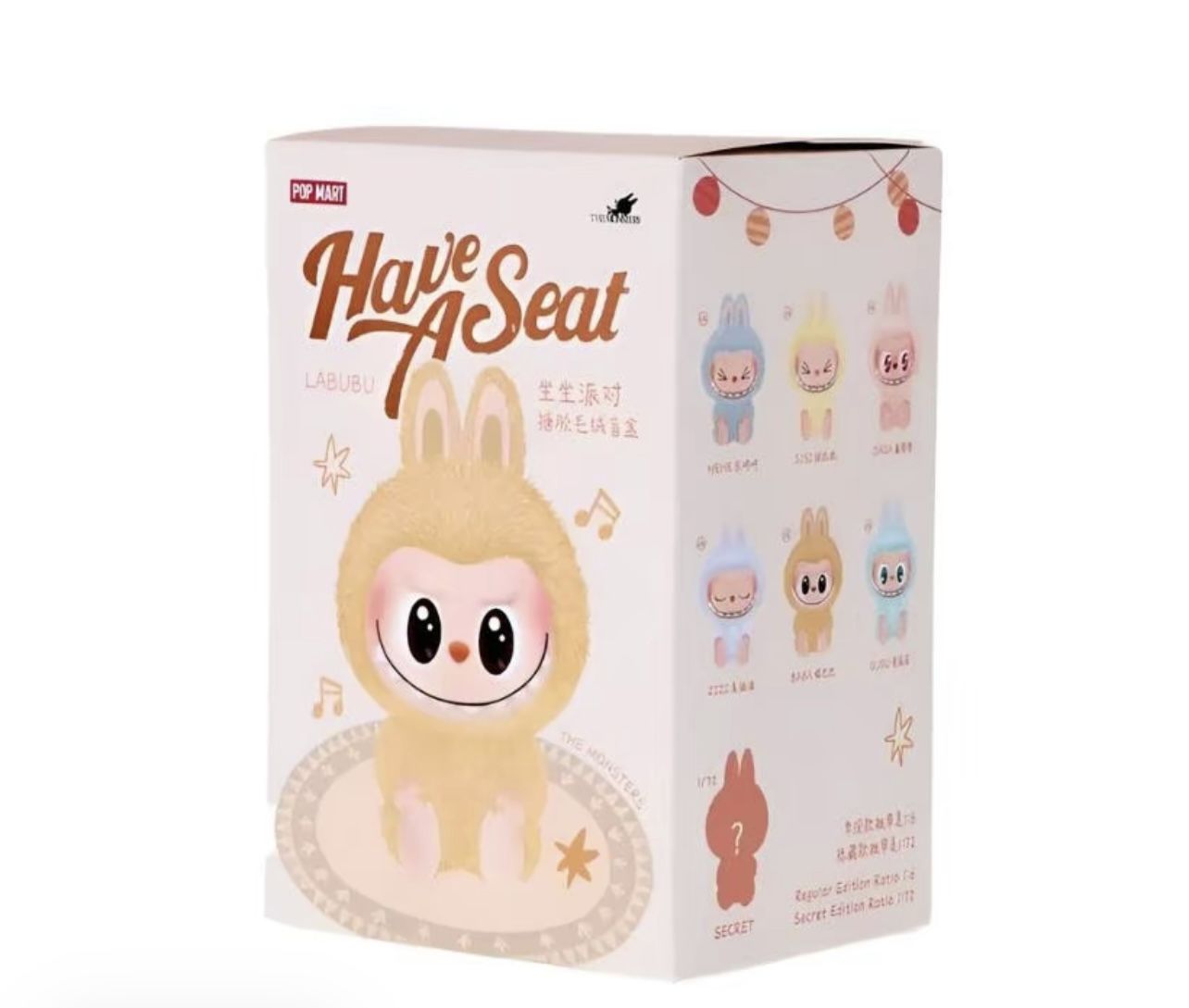 Pop Mart Have A Seat Blind Box Monsters Labubu