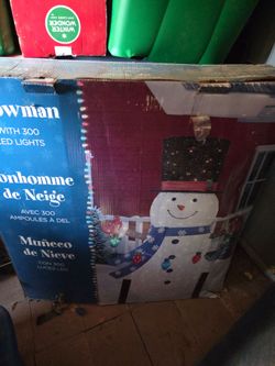 Christmas snowman