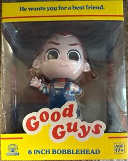 Good Guys Chucky 6” Bobblehead – CultureFly Collectible – New in Box