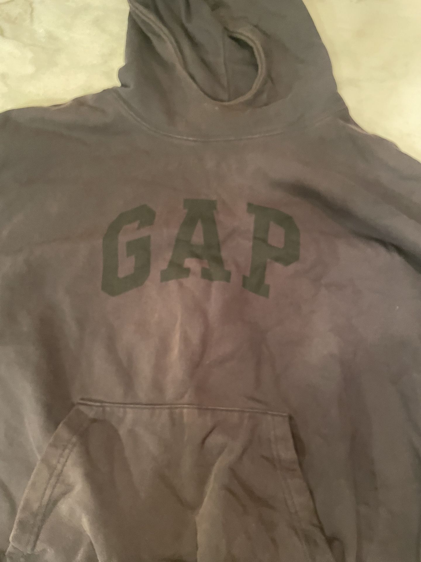 Black Balenciaga Yeezy Gap Hoodie