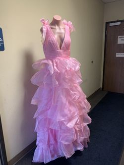 Pink shiny cake skirt