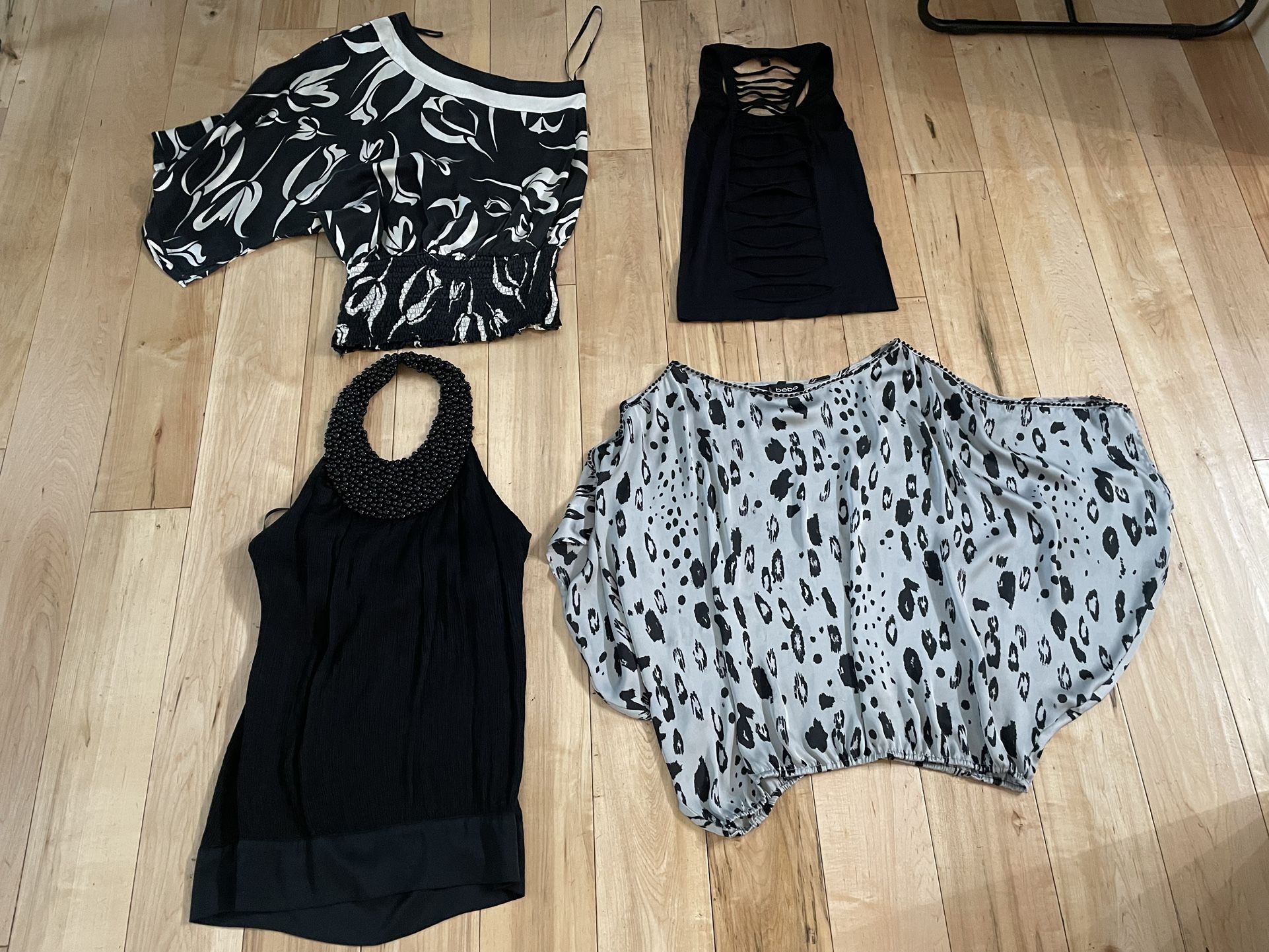 4 BEBE Tops Shirts Size Small All For $20