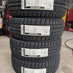 (4) - 205/55/16 Dunlop Winter Maxx2 Snow Tires