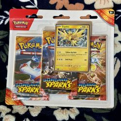 Pokemon Surging Sparks 3 Pack Blister 