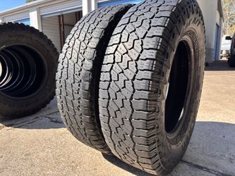 2 Falcon And Nitto Tires Size 235/80/17 Like New!