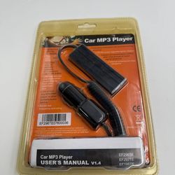 Car MP3 Player FM Transmitter EF296TE 12V USB Wireless New Sealed