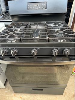 GE 30” wide range stove estufa cocina like new semi Nueva