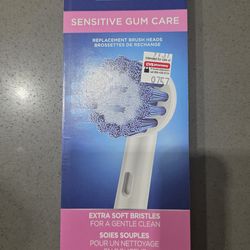 New oral b sensitive gum care Extra soft bristles 3 replacement brush heads