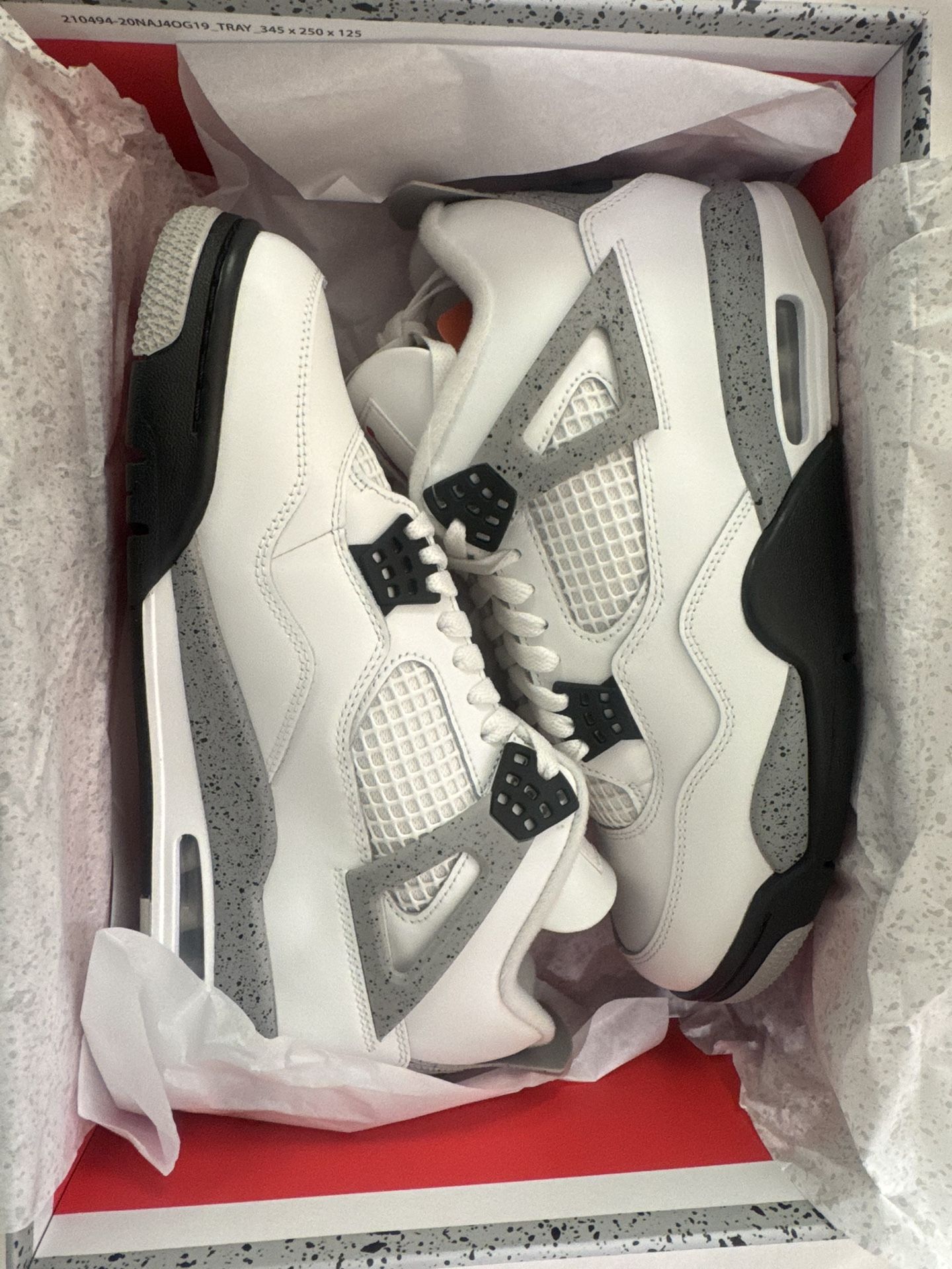 Jordan 4 Retro White Cement (2025) 