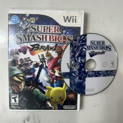 *Super Smash Bros. Brawl Clean Disc for Nintendo Wii