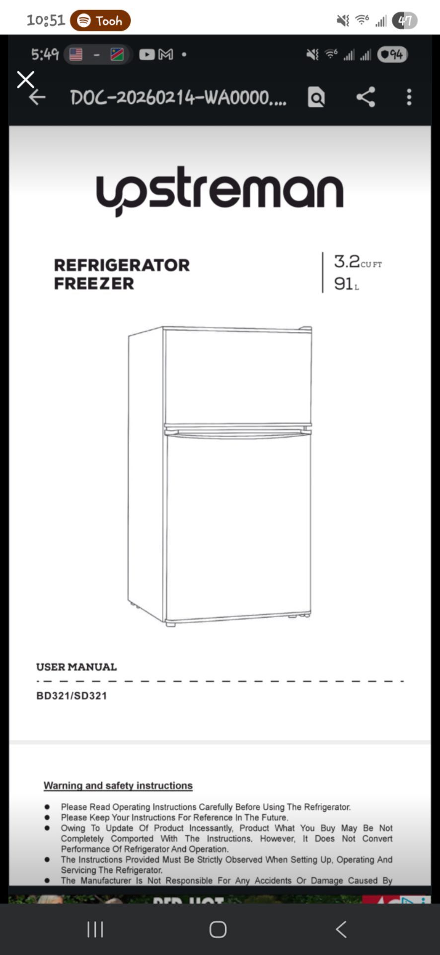 Mini Refrigerator