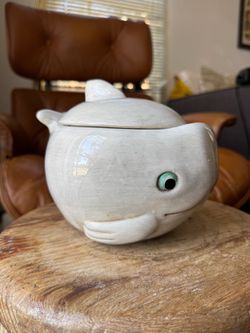 Pot Bellys “Melville” Cookie Jar (Whale)